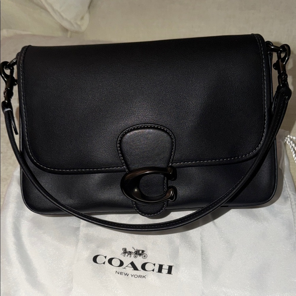 Coach Black on Black Soft Taby